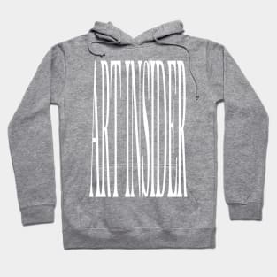 ART INSIDER V.3 (white print) Hoodie